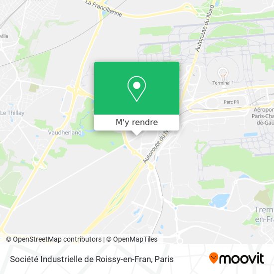 Société Industrielle de Roissy-en-Fran plan