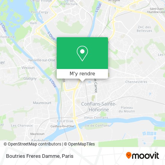 Boutries Freres Damme plan