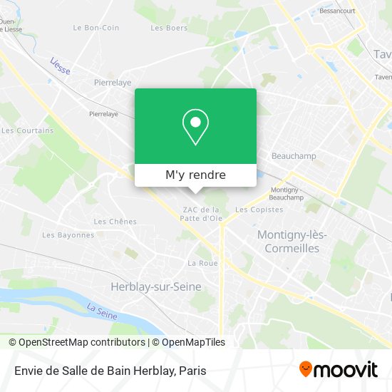 Envie de Salle de Bain Herblay plan