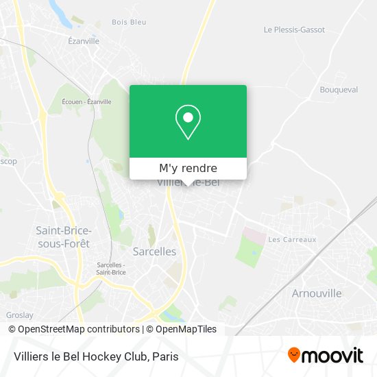 Villiers le Bel Hockey Club plan