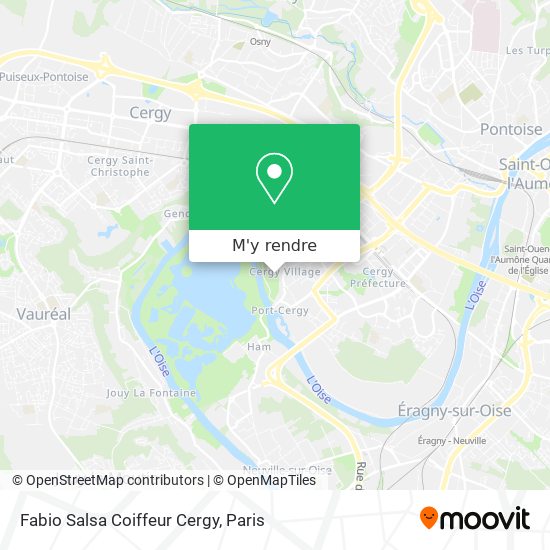 Fabio Salsa Coiffeur Cergy plan