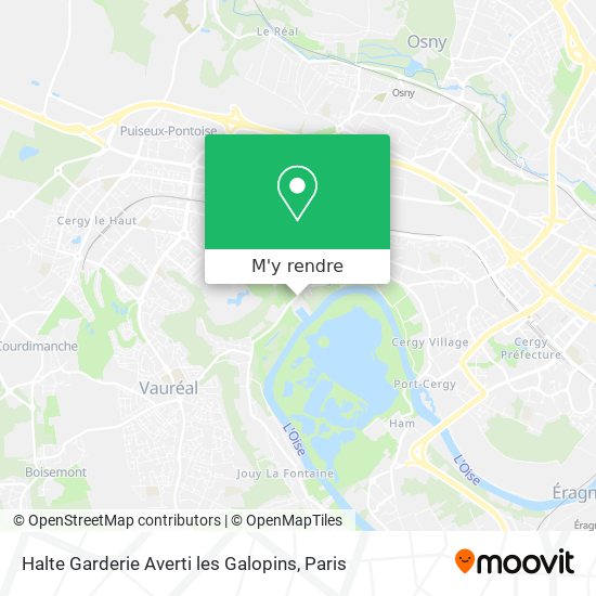 Halte Garderie Averti les Galopins plan