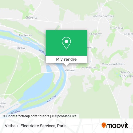 Vetheuil Electricite Services plan