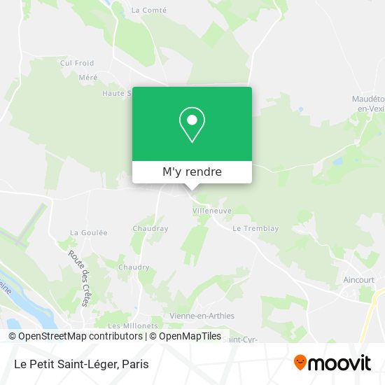 Le Petit Saint-Léger plan