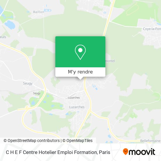 C H E F Centre Hotelier Emploi Formation plan