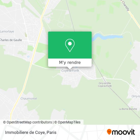 Immobiliere de Coye plan