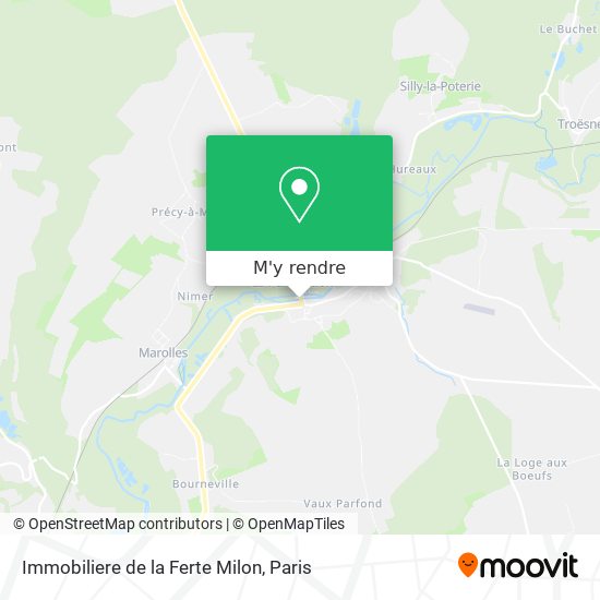 Immobiliere de la Ferte Milon plan