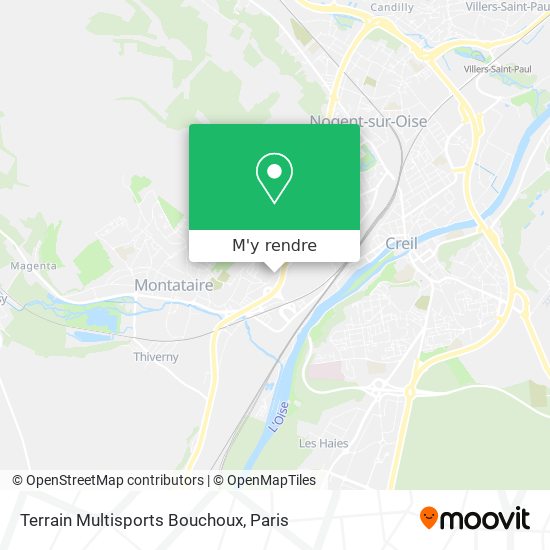 Terrain Multisports Bouchoux plan