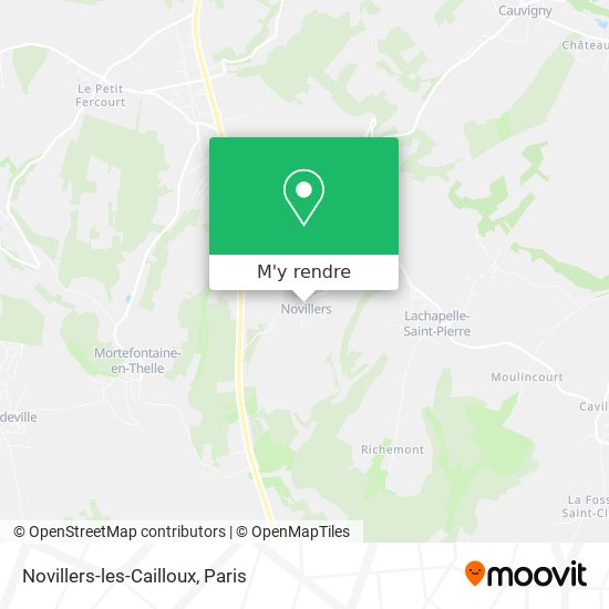 Novillers-les-Cailloux plan