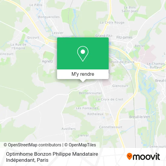 Optimhome Bonzon Philippe Mandataire Indépendant plan