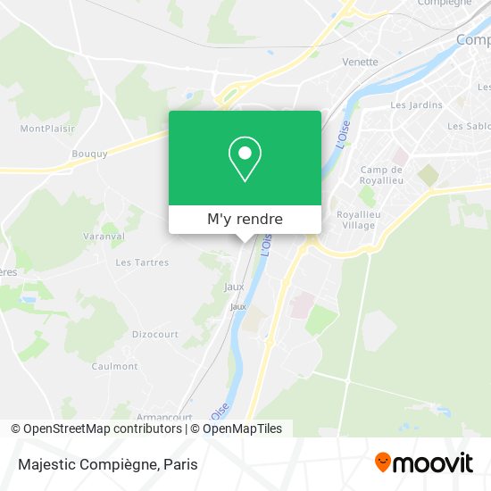 Majestic Compiègne plan