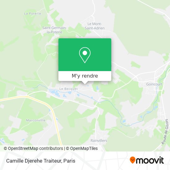 Camille Djerehe Traiteur plan