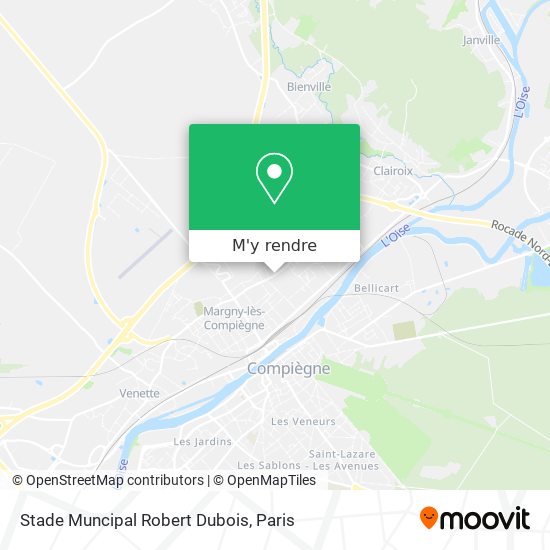 Stade Muncipal Robert Dubois plan