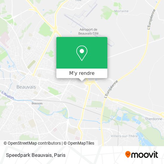 Speedpark Beauvais plan