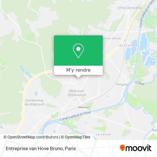 Entreprise van Hove Bruno plan