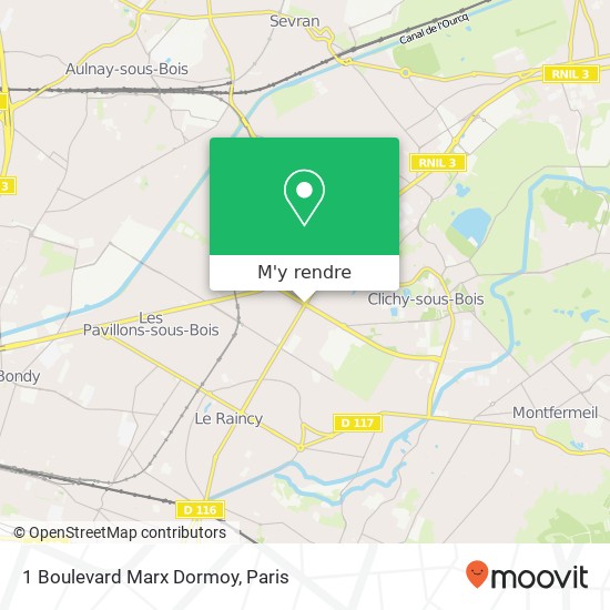 1 Boulevard Marx Dormoy plan