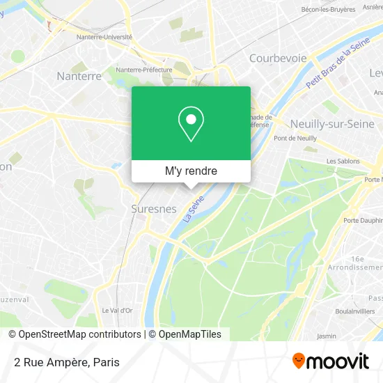2 Rue Ampère plan