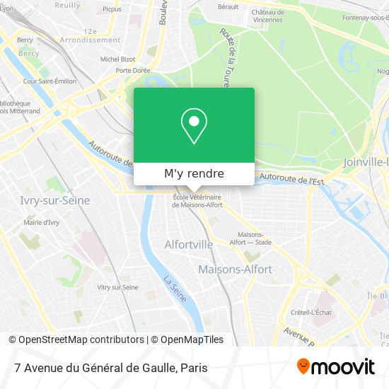 7 Avenue du Général de Gaulle plan