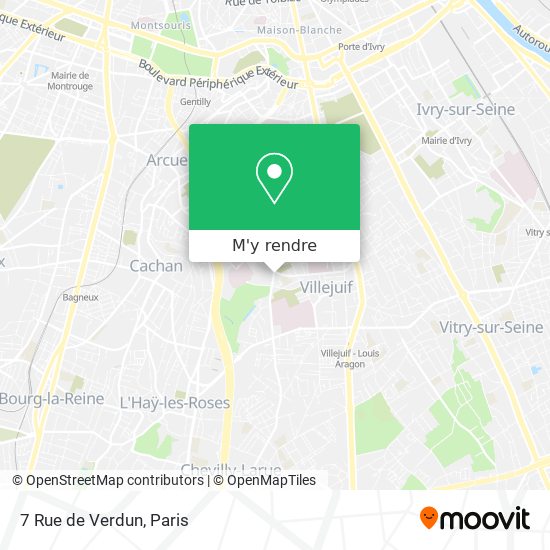 7 Rue de Verdun plan