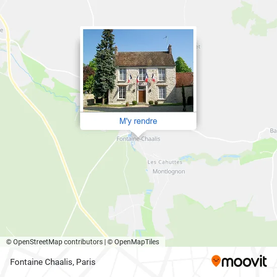 Fontaine Chaalis plan
