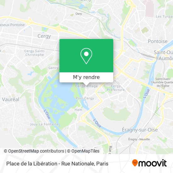 Place de la Libération - Rue Nationale plan