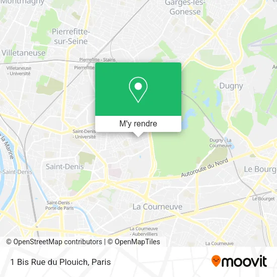 1 Bis Rue du Plouich plan