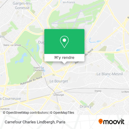 Carrefour Charles Lindbergh plan