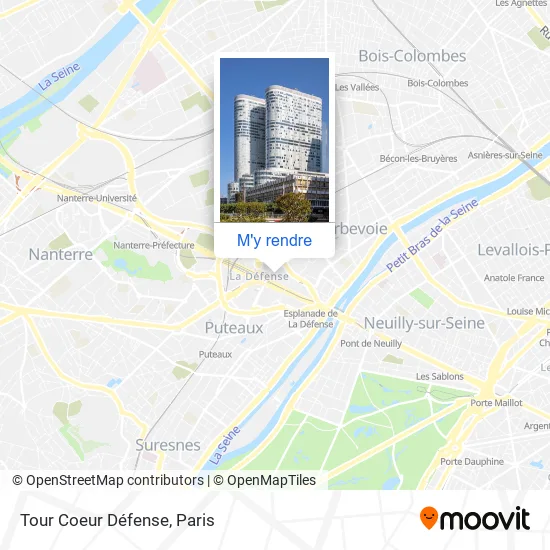 Tour Coeur Défense plan