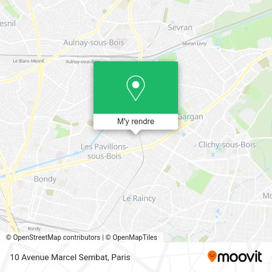 10 Avenue Marcel Sembat plan