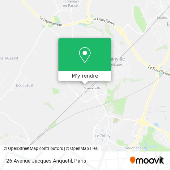 26 Avenue Jacques Anquetil plan