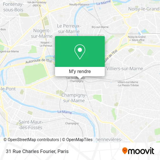 31 Rue Charles Fourier plan