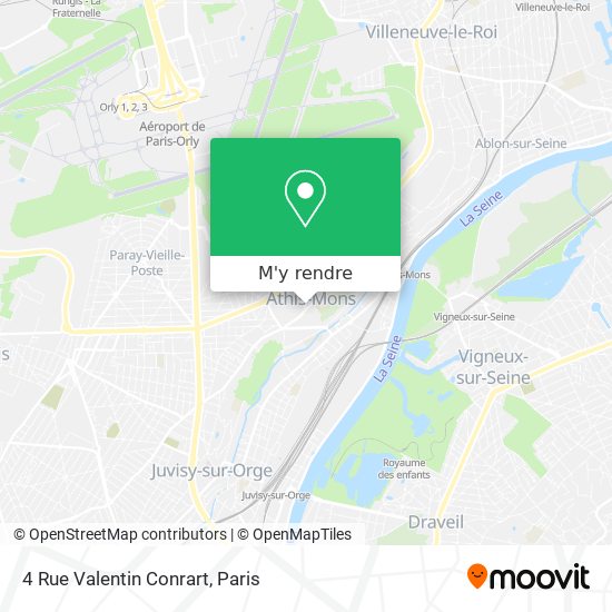 4 Rue Valentin Conrart plan