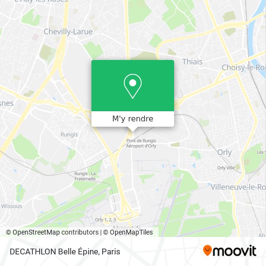 DECATHLON Belle Épine plan