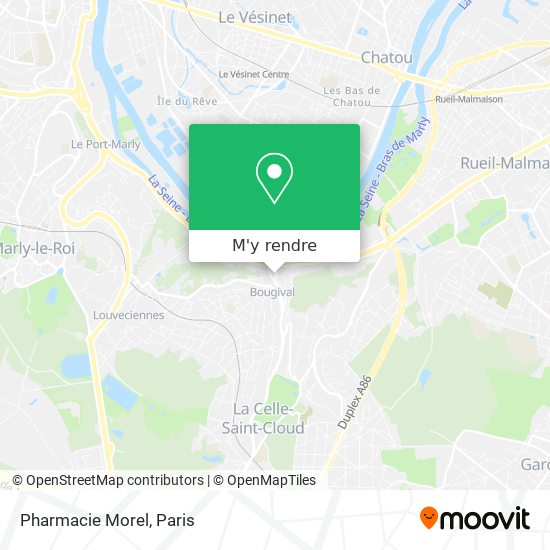 Pharmacie Morel plan