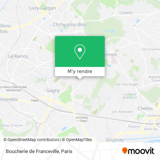 Boucherie de Franceville plan