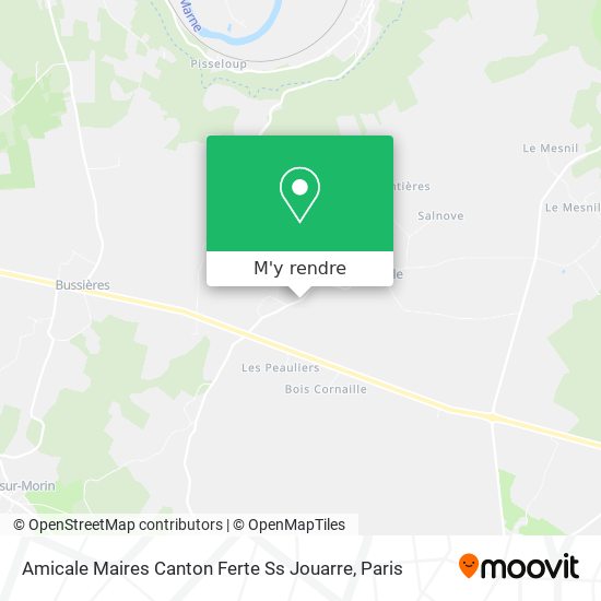 Amicale Maires Canton Ferte Ss Jouarre plan