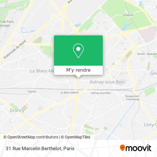 31 Rue Marcelin Berthelot plan