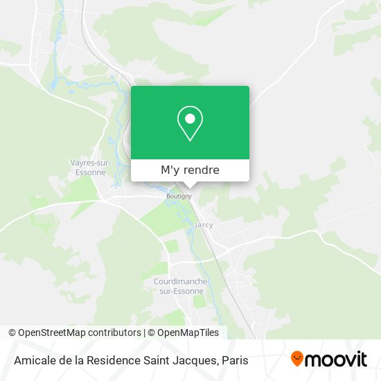 Amicale de la Residence Saint Jacques plan