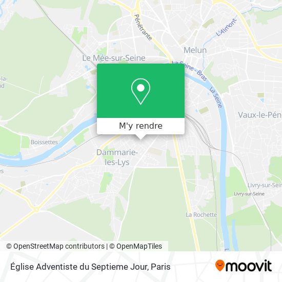 Église Adventiste du Septieme Jour plan