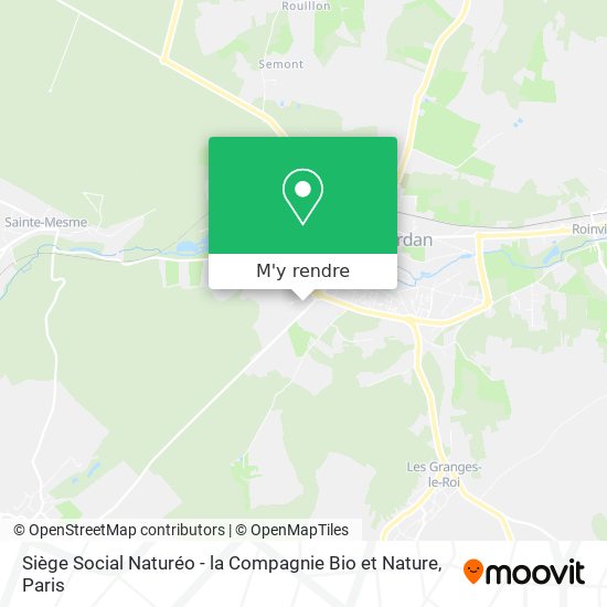 Siège Social Naturéo - la Compagnie Bio et Nature plan