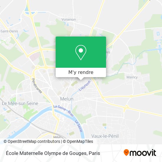 École Maternelle Olympe de Gouges plan
