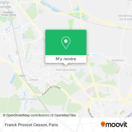 Franck Provost Cesson plan