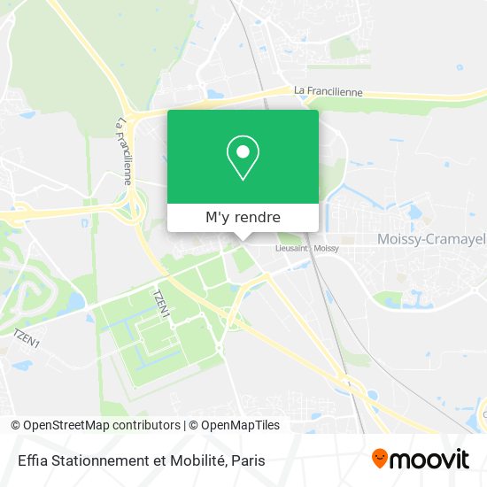 Effia Stationnement et Mobilité plan
