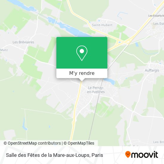 Salle des Fêtes de la Mare-aux-Loups plan