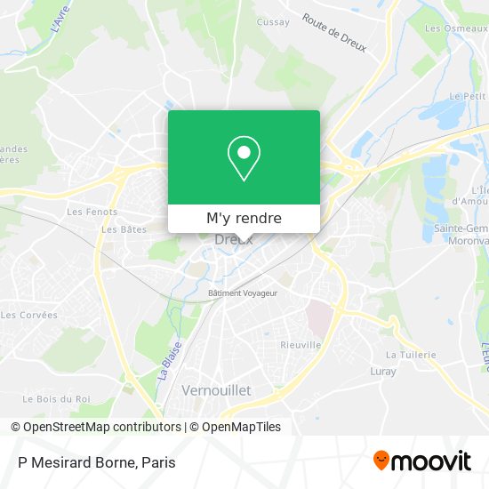 P Mesirard Borne plan