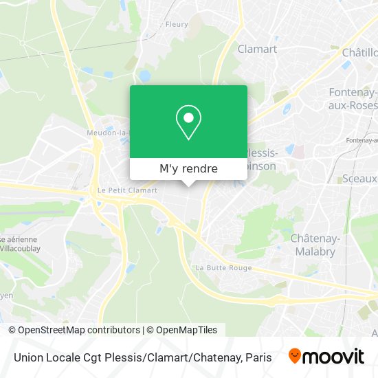 Union Locale Cgt Plessis / Clamart / Chatenay plan