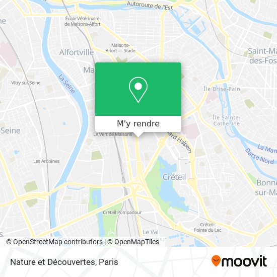 Nature et Découvertes plan