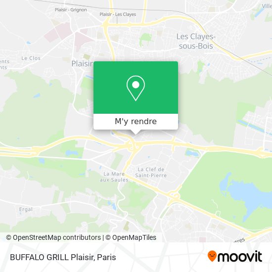 BUFFALO GRILL Plaisir plan