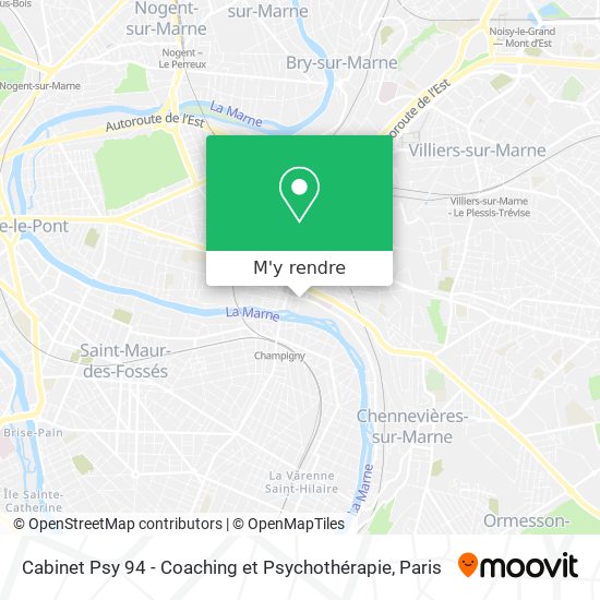 Cabinet Psy 94 - Coaching et Psychothérapie plan