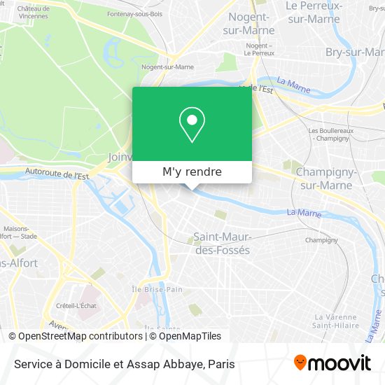 Service à Domicile et Assap Abbaye plan